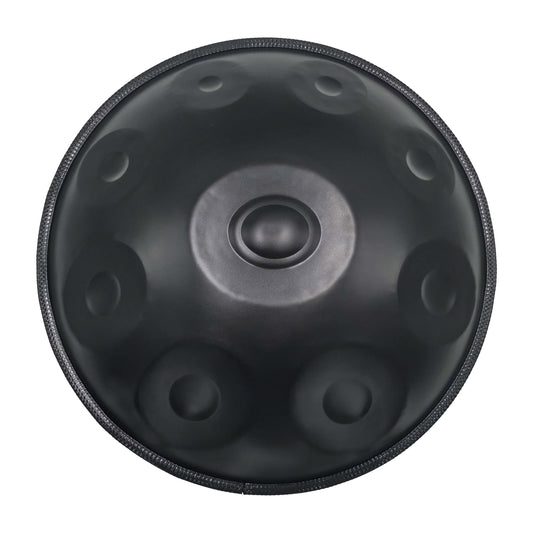Handpan 9 Notes Noir - Ré Mineur